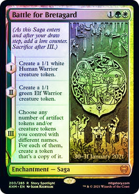 Battle for Bretagard [Kaldheim Prerelease Promos] | Exor Games New Glasgow