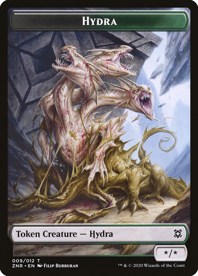 Hydra Token [Zendikar Rising] | Exor Games New Glasgow