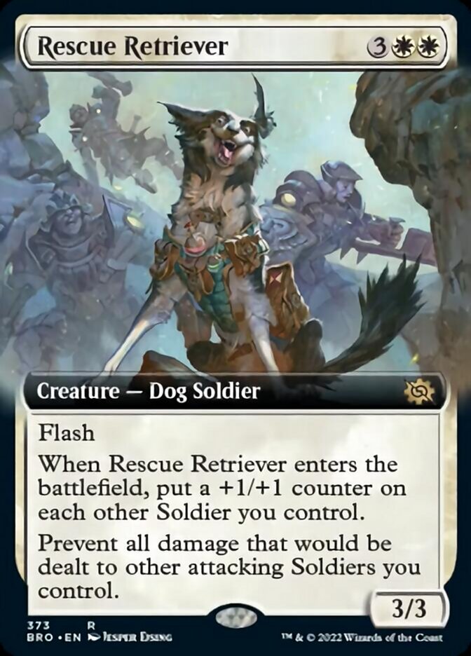 Rescue Retriever (Extended Art) [The Brothers' War] | Exor Games New Glasgow