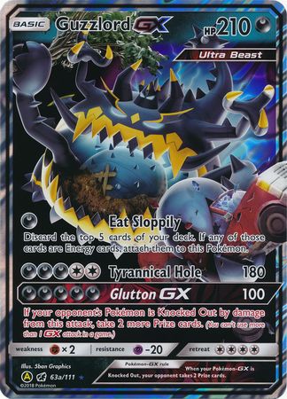 Guzzlord GX (63a/111) (Jumbo Card) [Sun & Moon: Crimson Invasion] | Exor Games New Glasgow