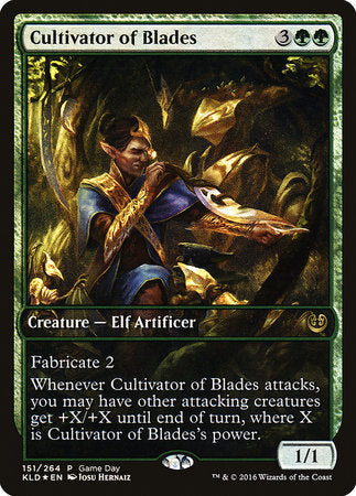 Cultivator of Blades [Kaladesh Promos] | Exor Games New Glasgow