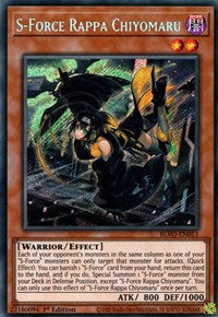 S-Force Rappa Chiyomaru [BLVO-EN011] Secret Rare | Exor Games New Glasgow