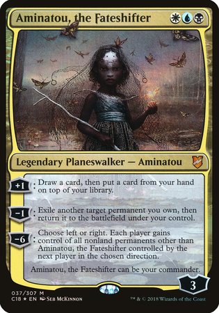 Aminatou, the Fateshifter (Commander 2018) [Commander 2018 Oversized] | Exor Games New Glasgow