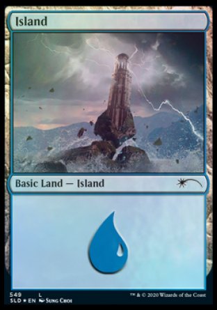 Island (Wizards) (549) [Secret Lair Drop Promos] | Exor Games New Glasgow