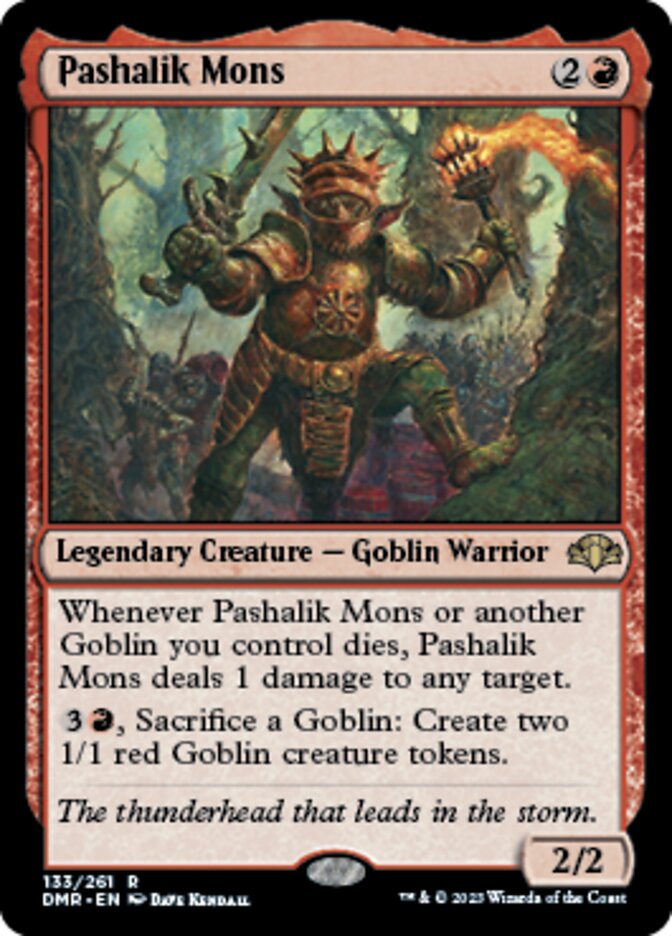 Pashalik Mons [Dominaria Remastered] | Exor Games New Glasgow