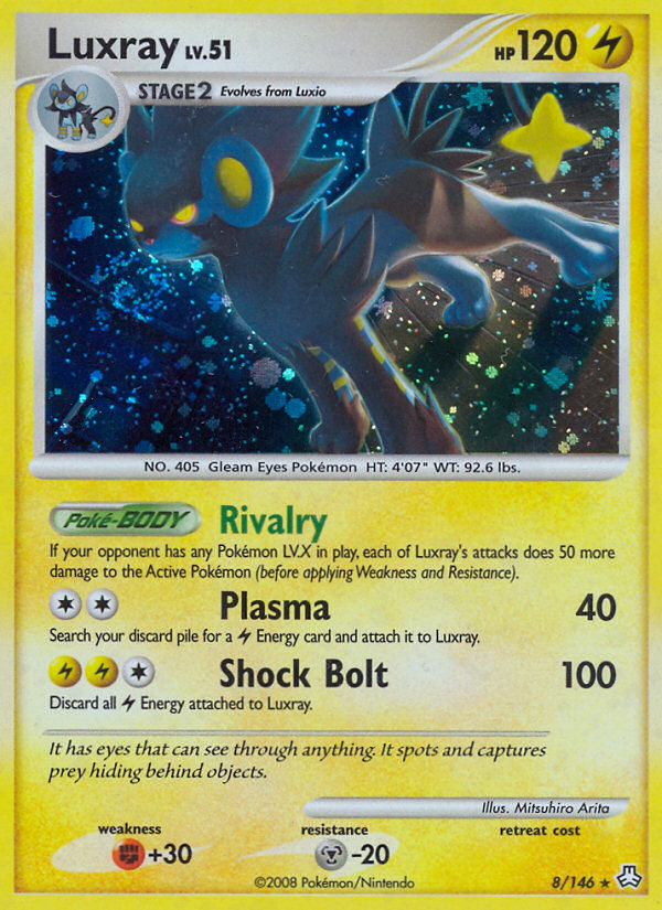 Luxray (8/146) [Diamond & Pearl: Legends Awakened] | Exor Games New Glasgow