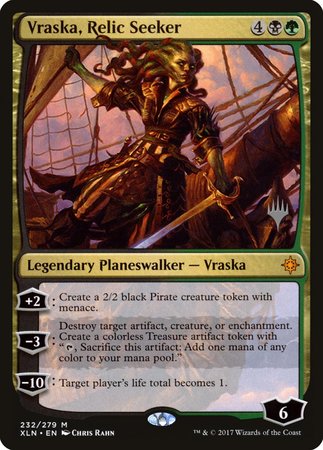 Vraska, Relic Seeker [Ixalan Promos] | Exor Games New Glasgow