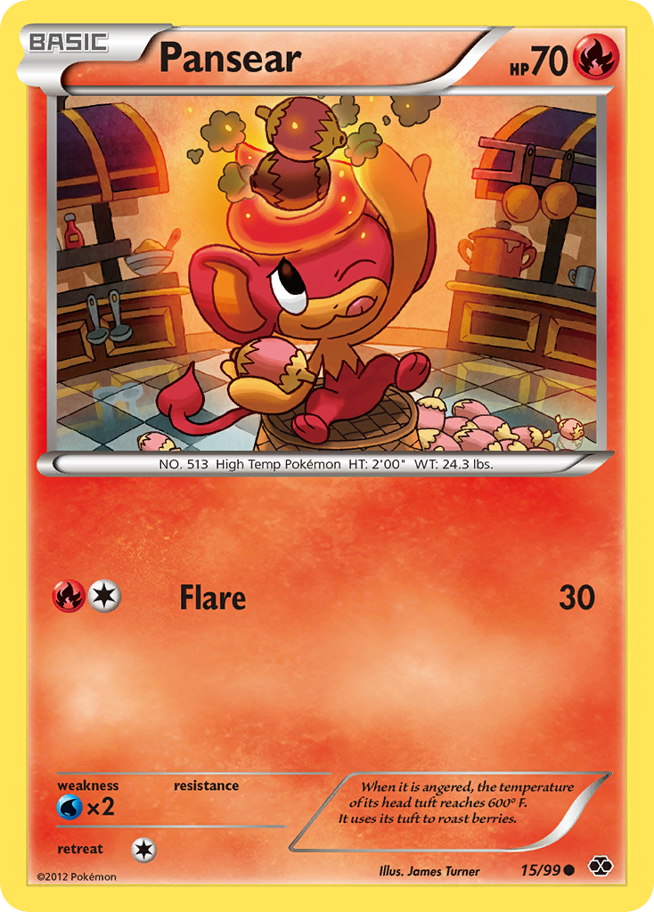 Pansear (15/99) [Black & White: Next Destinies] | Exor Games New Glasgow