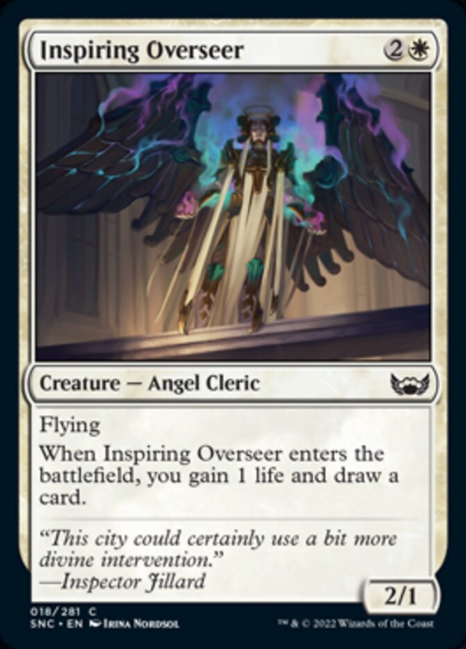 Inspiring Overseer [Streets of New Capenna] | Exor Games New Glasgow