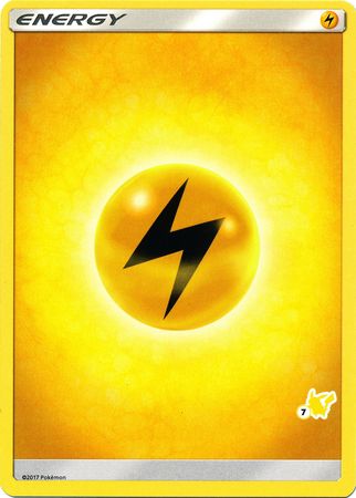 Lightning Energy (Pikachu Stamp #7) [Battle Academy 2020] | Exor Games New Glasgow