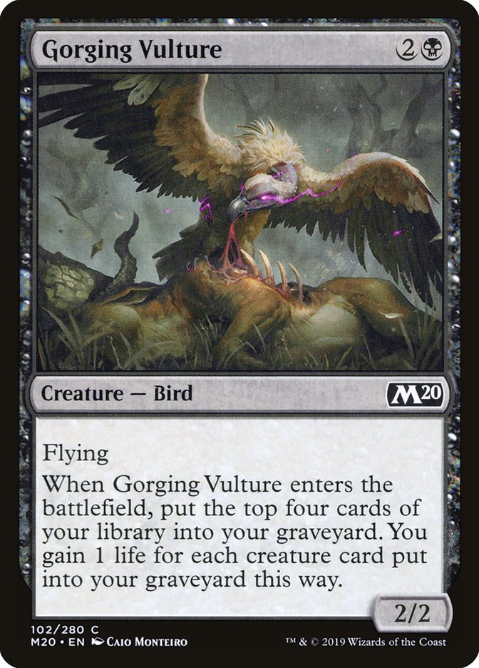 Gorging Vulture [Core Set 2020] | Exor Games New Glasgow