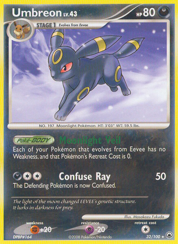 Umbreon (32/100) [Diamond & Pearl: Majestic Dawn] | Exor Games New Glasgow