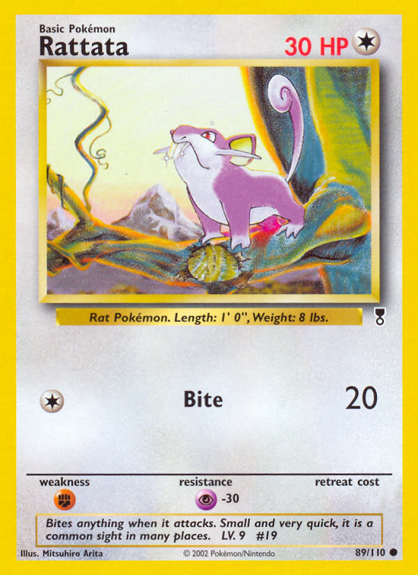 Rattata (89/110) [Legendary Collection] | Exor Games New Glasgow