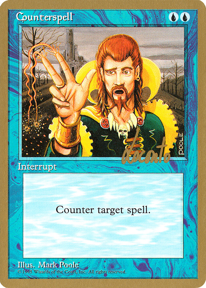 Counterspell (Michael Loconto) [Pro Tour Collector Set] | Exor Games New Glasgow