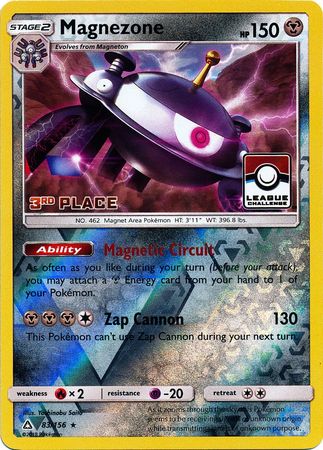 Magnezone (83/156) (League Promo 3rd Place) [Sun & Moon: Ultra Prism] | Exor Games New Glasgow