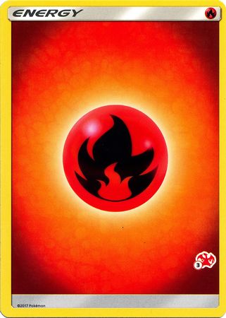 Fire Energy (Charizard Stamp #3) [Battle Academy 2020] | Exor Games New Glasgow