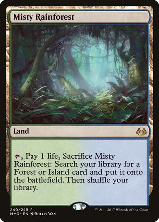 Misty Rainforest [Modern Masters 2017] | Exor Games New Glasgow