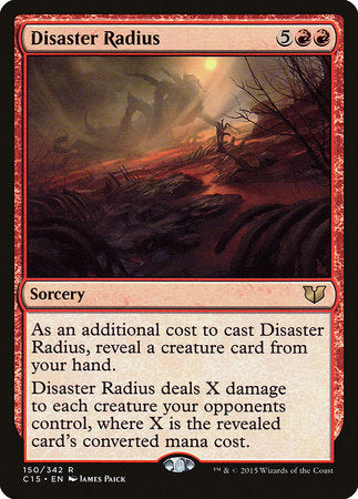 Disaster Radius [Commander 2015] | Exor Games New Glasgow