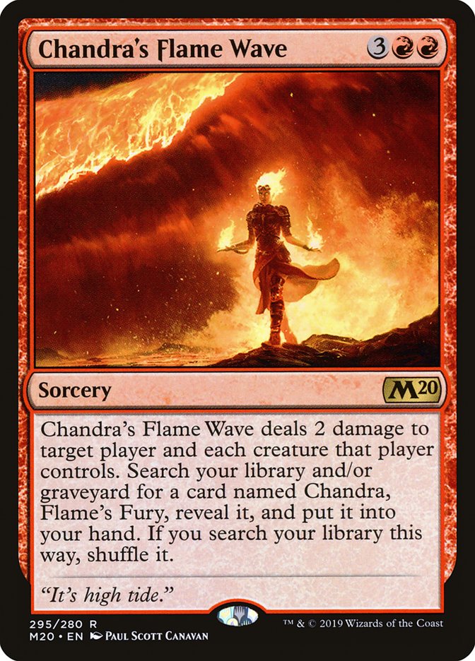 Chandra's Flame Wave [Core Set 2020] | Exor Games New Glasgow