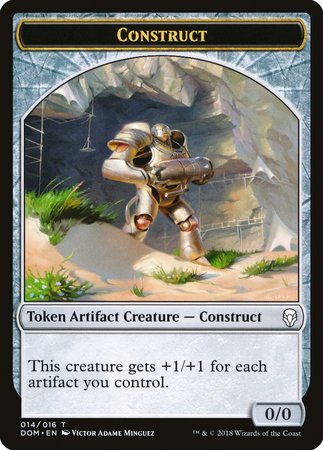 Construct Token [Dominaria Tokens] | Exor Games New Glasgow