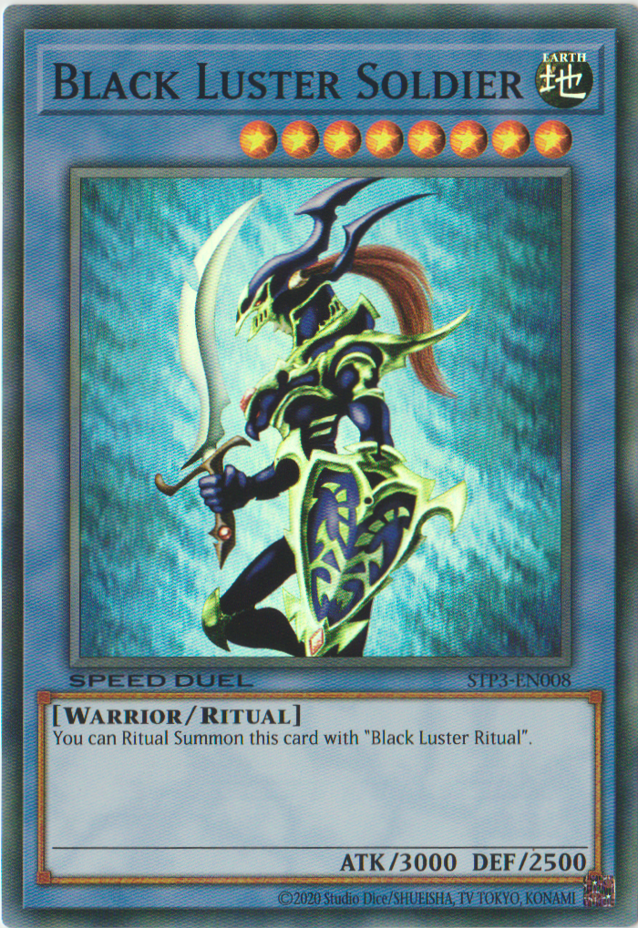 Black Luster Soldier [STP3-EN008] Super Rare | Exor Games New Glasgow