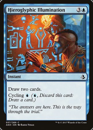 Hieroglyphic Illumination [Amonkhet] | Exor Games New Glasgow