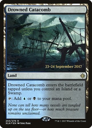 Drowned Catacomb [Ixalan Promos] | Exor Games New Glasgow