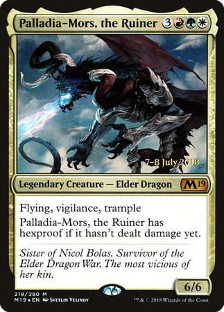 Palladia-Mors, the Ruiner [Core Set 2019 Promos] | Exor Games New Glasgow