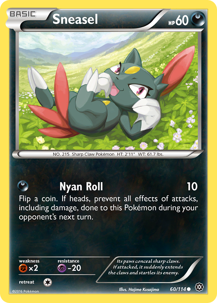 Sneasel (60/114) [XY: Steam Siege] | Exor Games New Glasgow