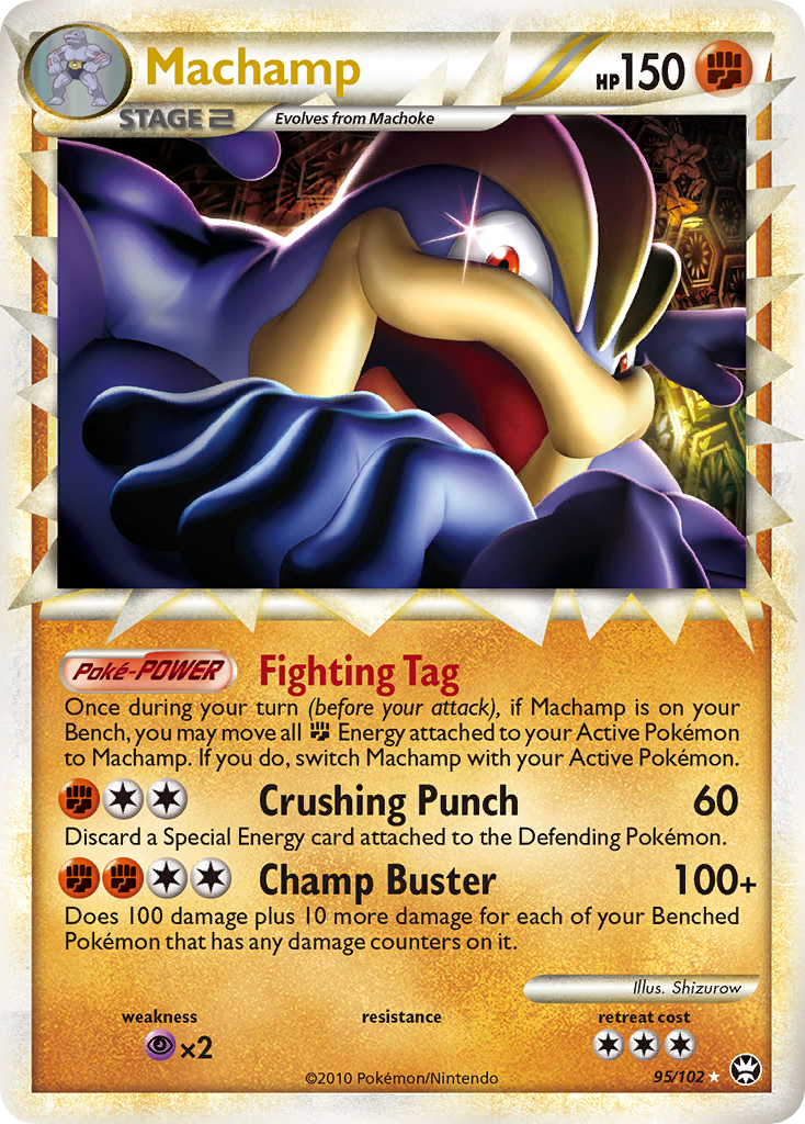 Machamp (95/102) [HeartGold & SoulSilver: Triumphant] | Exor Games New Glasgow