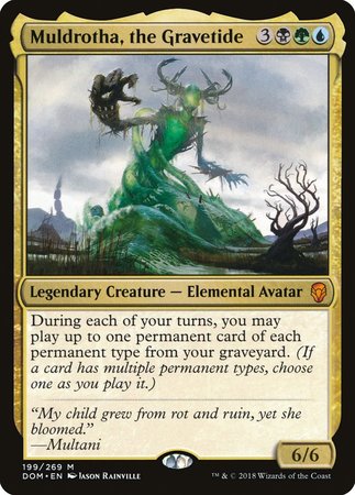 Muldrotha, the Gravetide [Dominaria] | Exor Games New Glasgow