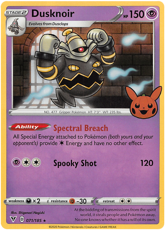 Dusknoir (071/185) [Trick or Trade 2023] | Exor Games New Glasgow