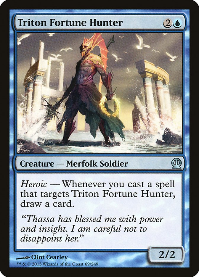 Triton Fortune Hunter [Theros] | Exor Games New Glasgow