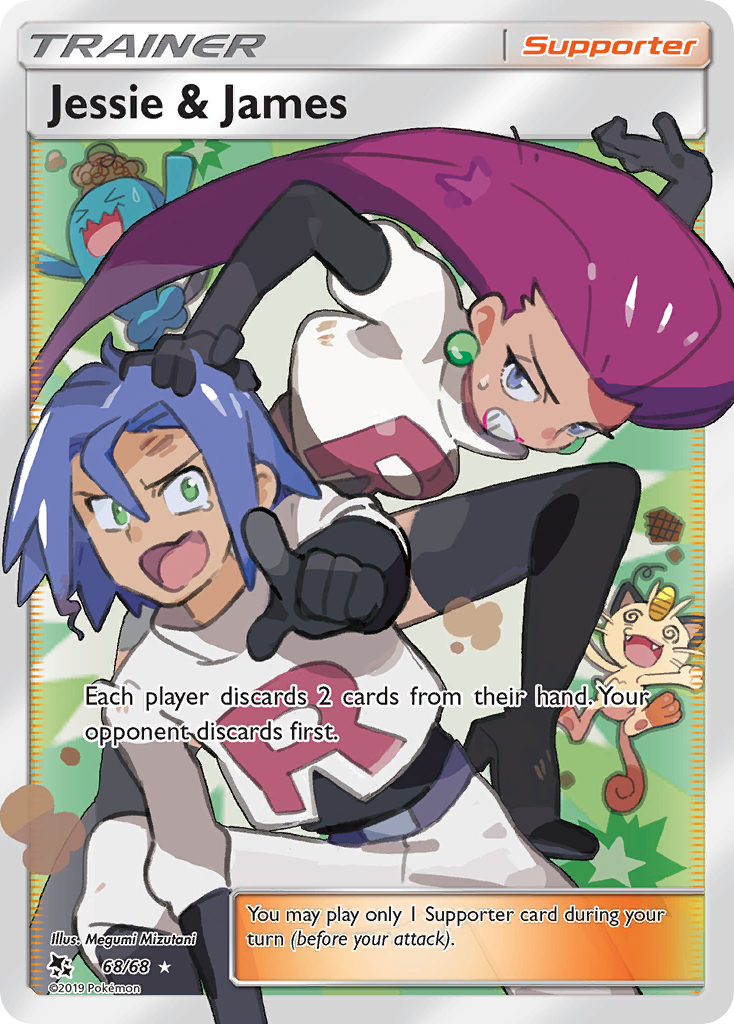 Jessie & James (68/68) [Sun & Moon: Hidden Fates] | Exor Games New Glasgow