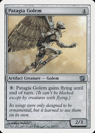 Patagia Golem [Eighth Edition] | Exor Games New Glasgow