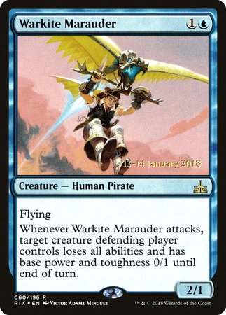 Warkite Marauder [Rivals of Ixalan Promos] | Exor Games New Glasgow