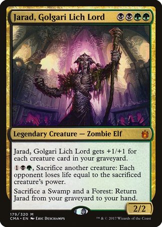 Jarad, Golgari Lich Lord [Commander Anthology] | Exor Games New Glasgow