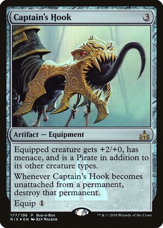 Captain's Hook [Rivals of Ixalan Promos] | Exor Games New Glasgow