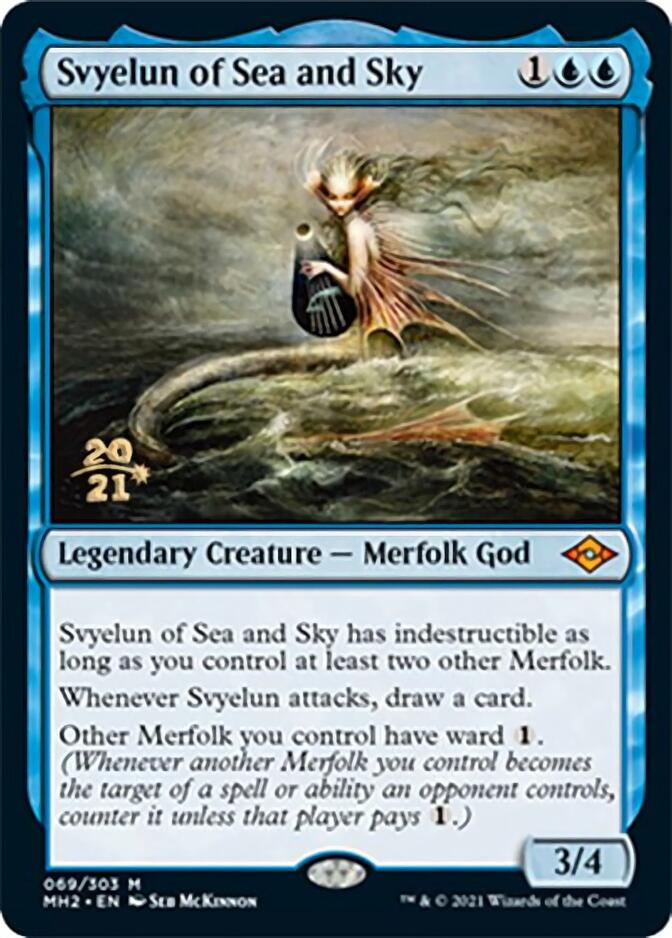 Svyelun of Sea and Sky [Modern Horizons 2 Prerelease Promos] | Exor Games New Glasgow