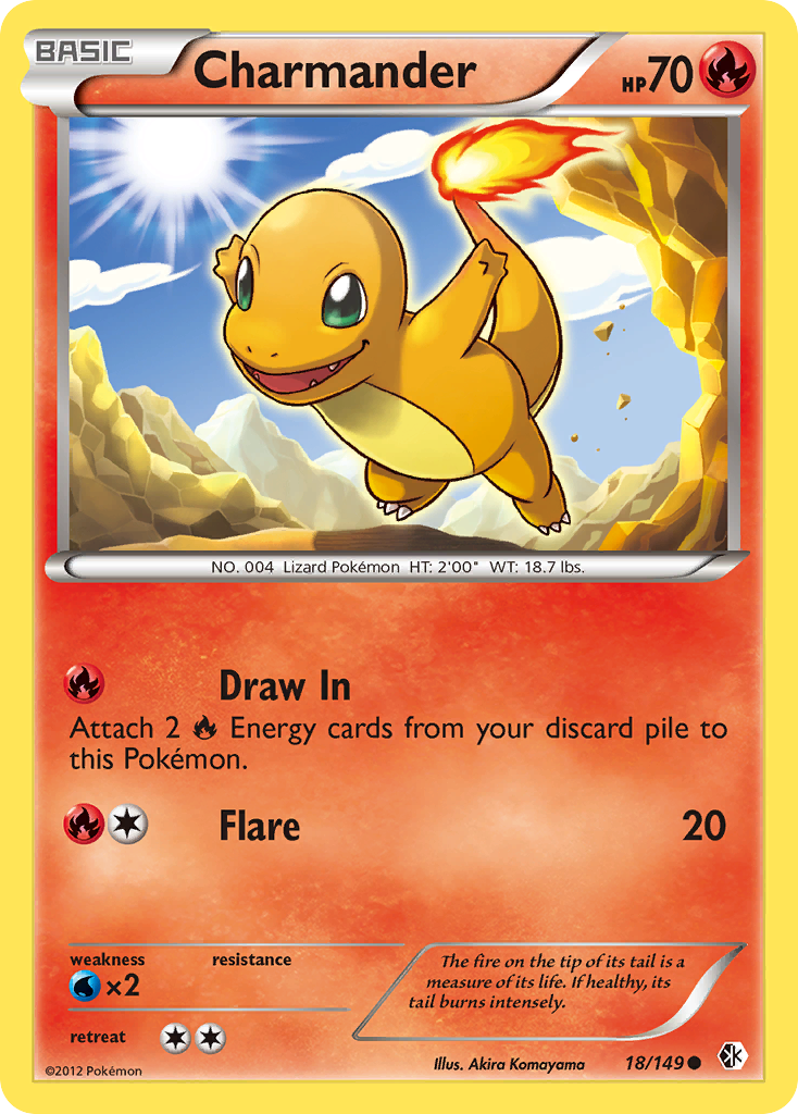 Charmander (18/149) [Black & White: Boundaries Crossed] | Exor Games New Glasgow