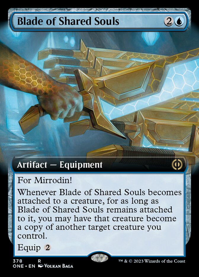 Blade of Shared Souls (Extended Art) [Phyrexia: All Will Be One] | Exor Games New Glasgow