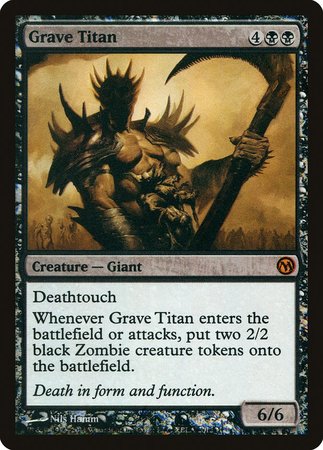 Grave Titan [Duels of the Planeswalkers 2011 Promos ] | Exor Games New Glasgow