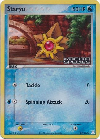 Staryu (84/113) (Stamped) [EX: Delta Species] | Exor Games New Glasgow