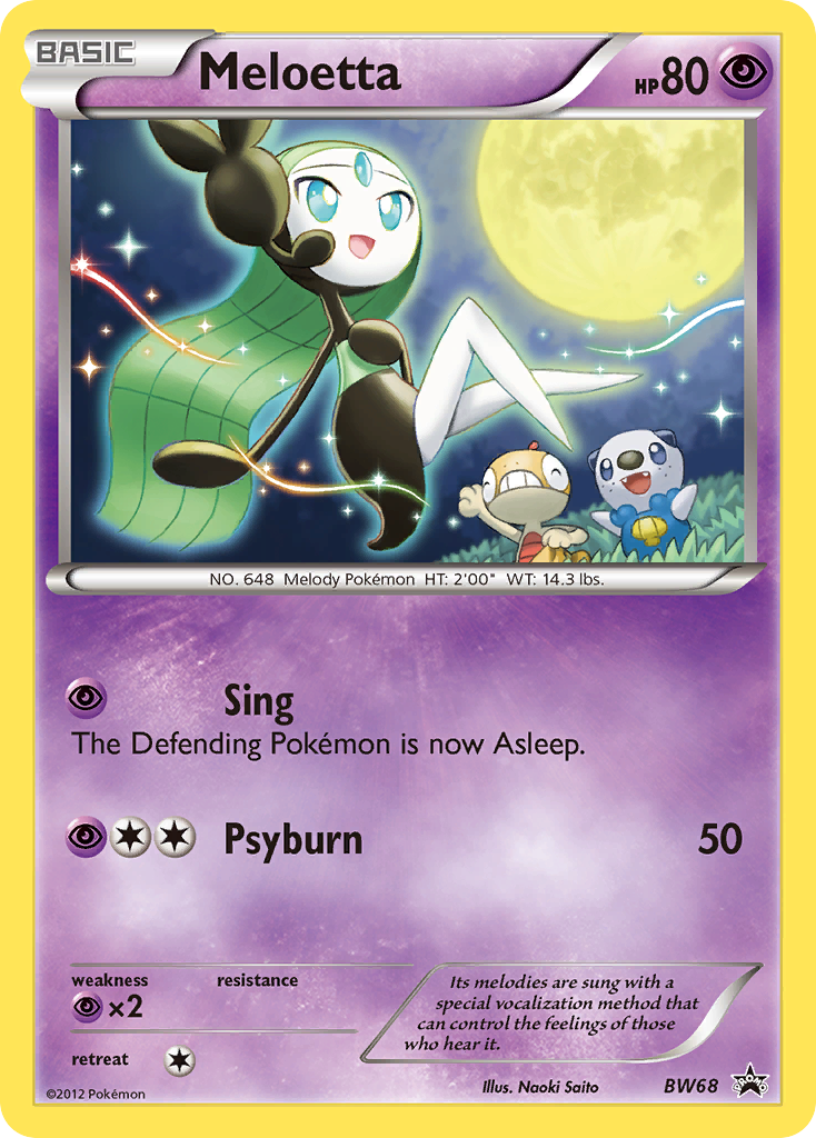 Meloetta (BW68) [Black & White: Black Star Promos] | Exor Games New Glasgow