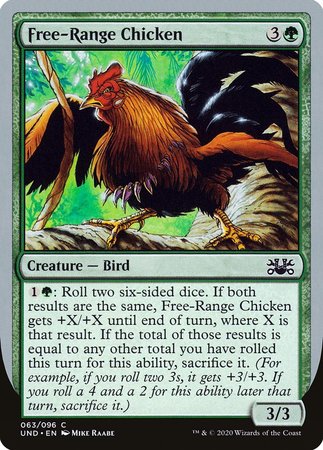 Free-Range Chicken [Unsanctioned] | Exor Games New Glasgow