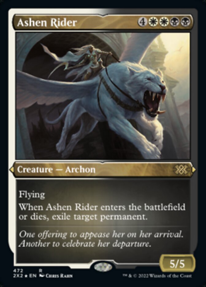 Ashen Rider (Foil Etched) [Double Masters 2022] | Exor Games New Glasgow