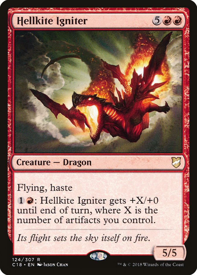 Hellkite Igniter [Commander 2018] | Exor Games New Glasgow