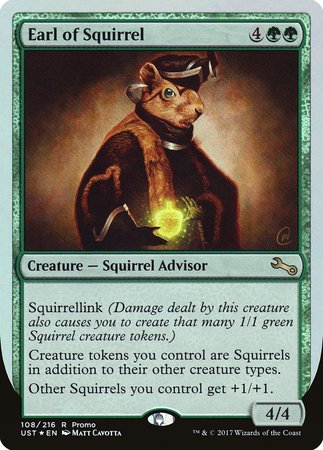 Earl of Squirrel [Unstable Promos] | Exor Games New Glasgow
