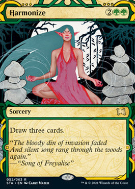 Harmonize (Etched Foil) [Strixhaven Mystical Archive] | Exor Games New Glasgow