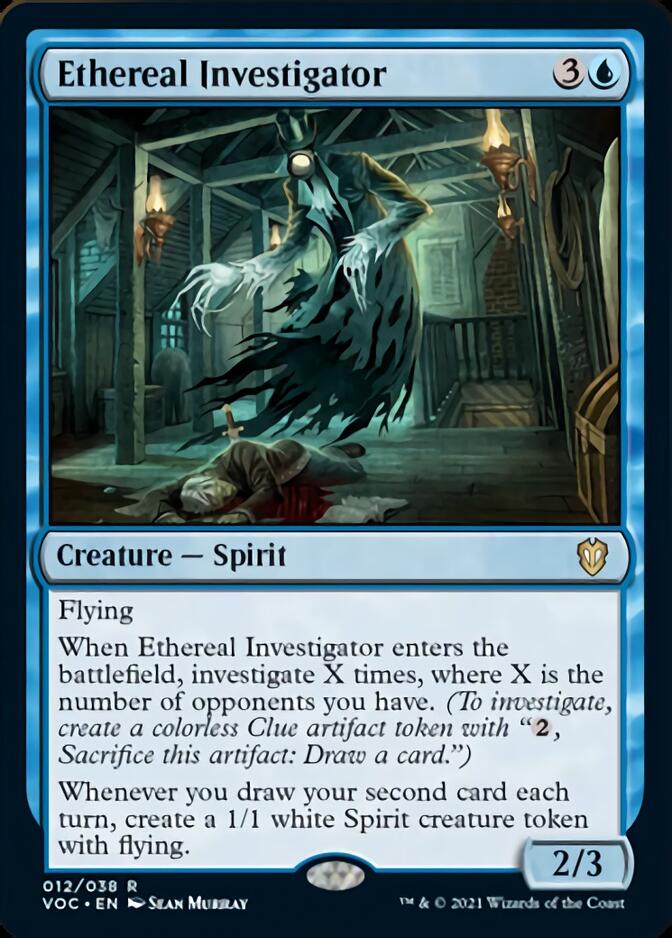 Ethereal Investigator [Innistrad: Crimson Vow Commander] | Exor Games New Glasgow